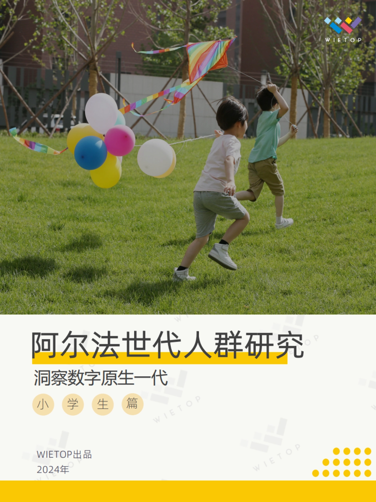 WIETOP重磅报告 - 阿尔法世代研究_第1页