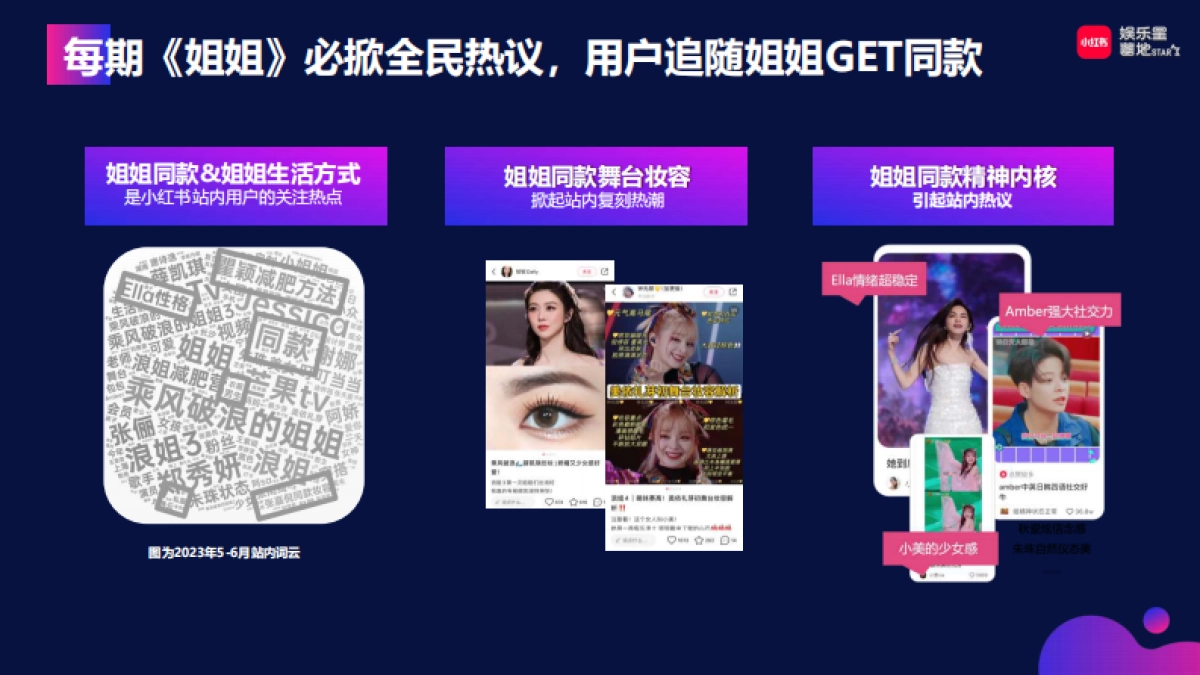 小红书【娱乐星薯地】《乘风破浪的姐姐2024》IP营销方案_第3页