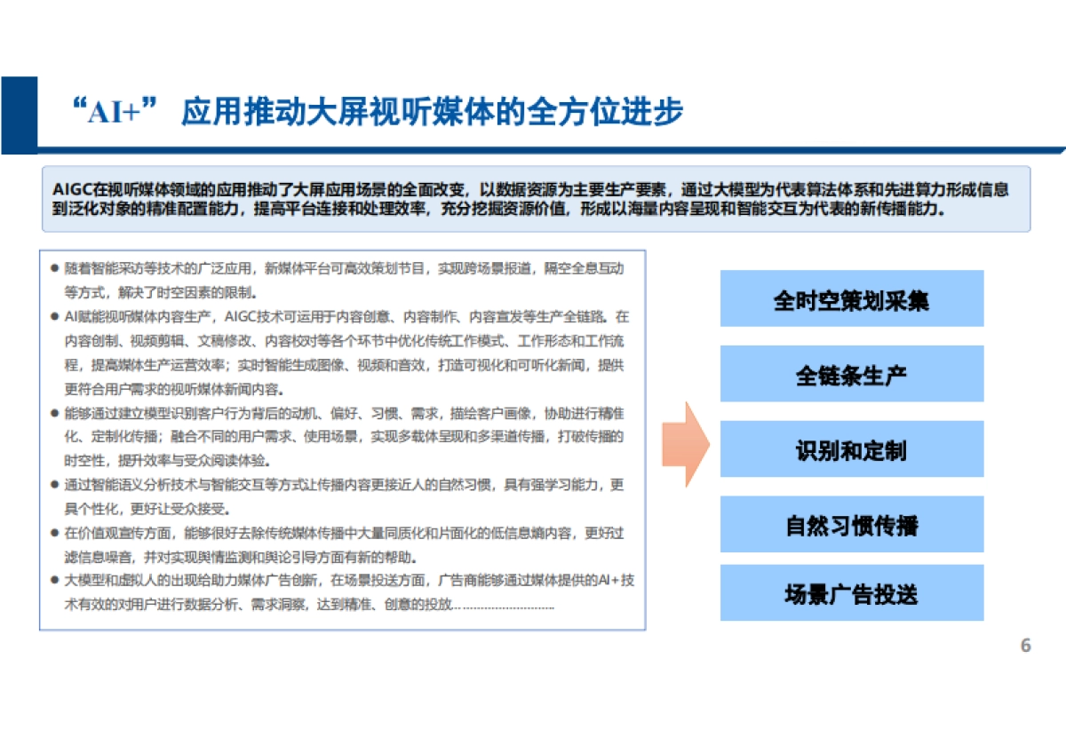 中国信通院：2024求解智媒新未来”-AI&大数据对大屏媒体全环节和产业影响报告_第6页