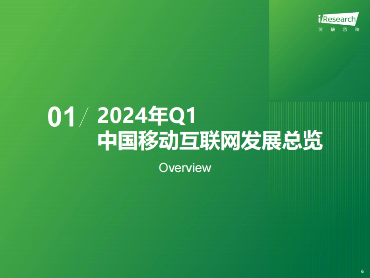 2024年Q1中国移动互联网流量季度报告_第6页
