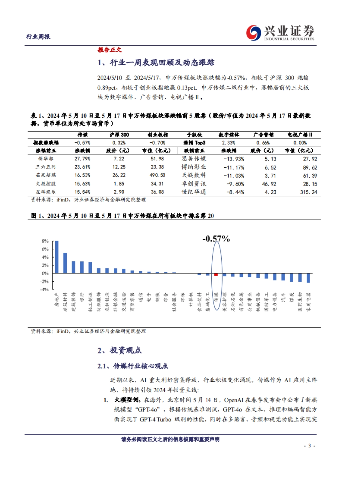 传媒行业：GPT-4o、Project Astra亮相，AI开启高效交互新纪元_第3页