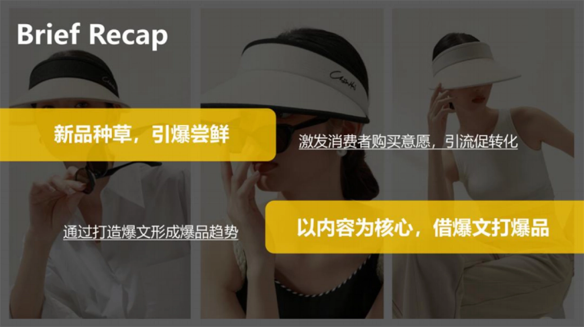 防晒帽品牌小红书种草传播方案_第2页