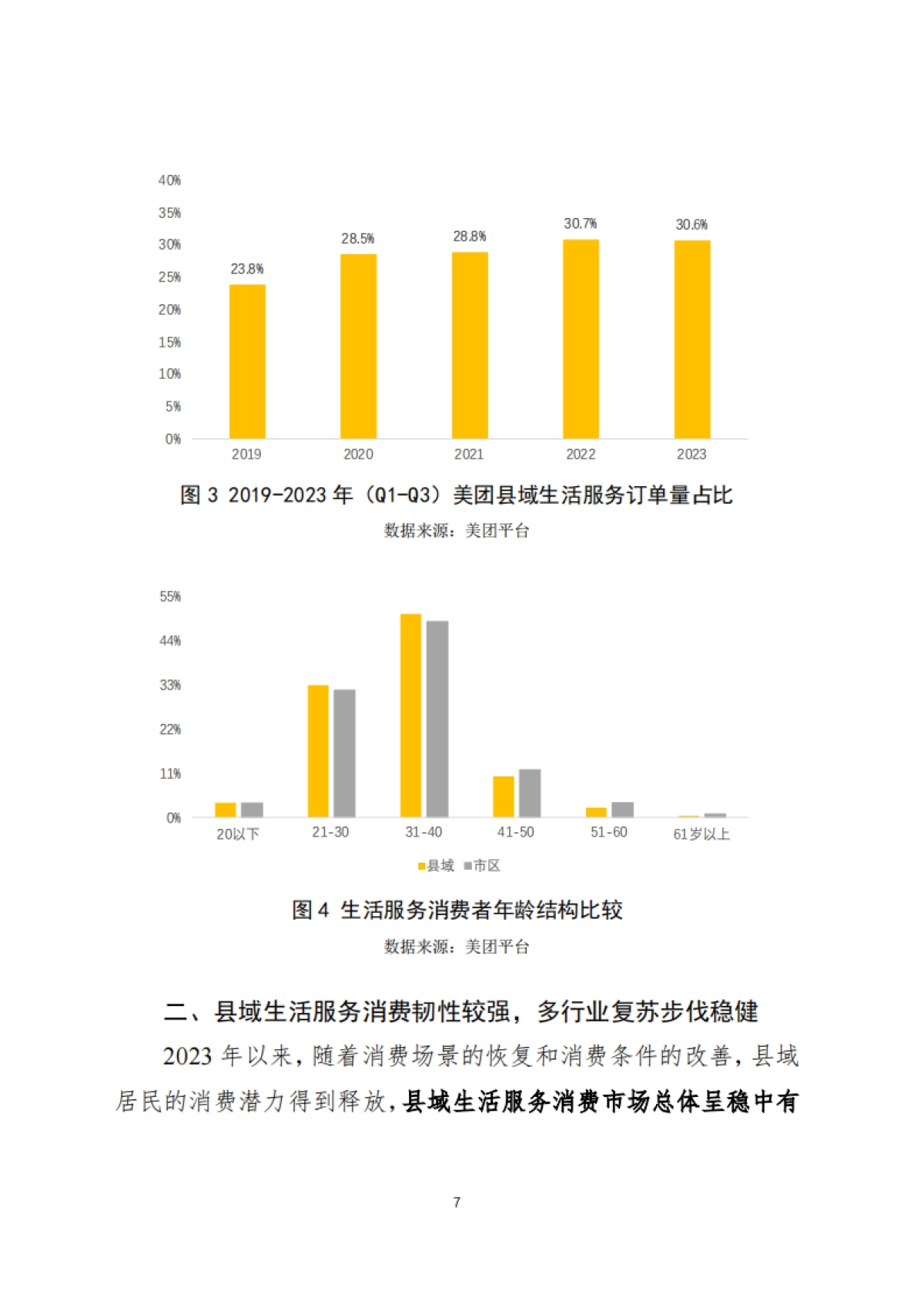 美团研究院：2023年县域生活服务消费报告_第7页