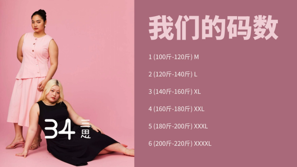 最爱女孩的全码品牌：34三思品牌手册_第5页