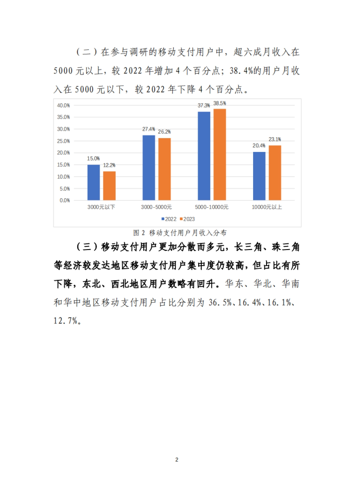 中国支付清算协会：2023年移动支付个人用户使用情况调查报告_第3页