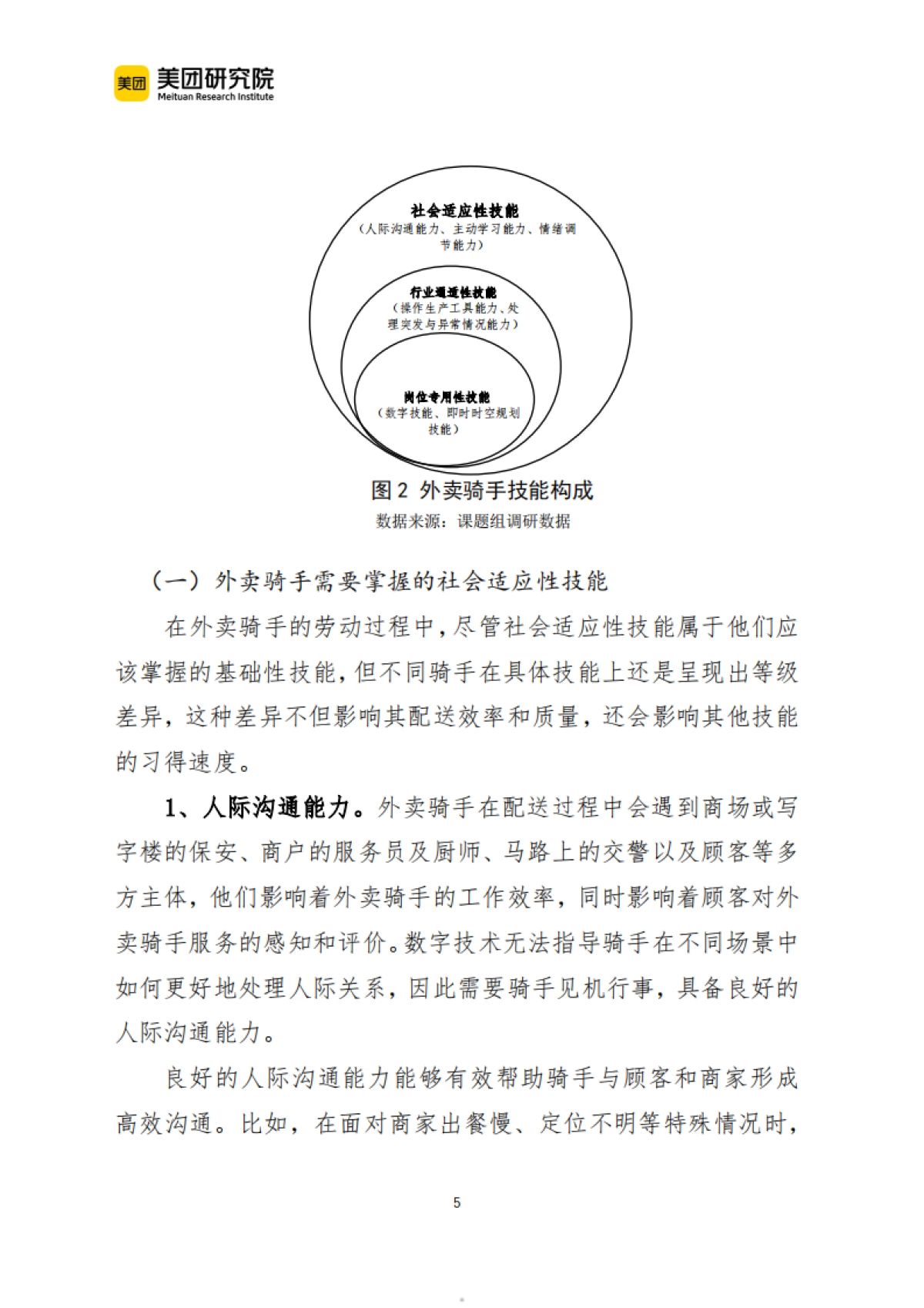 美团:外卖骑手的职业技能与技能形成研究_第5页