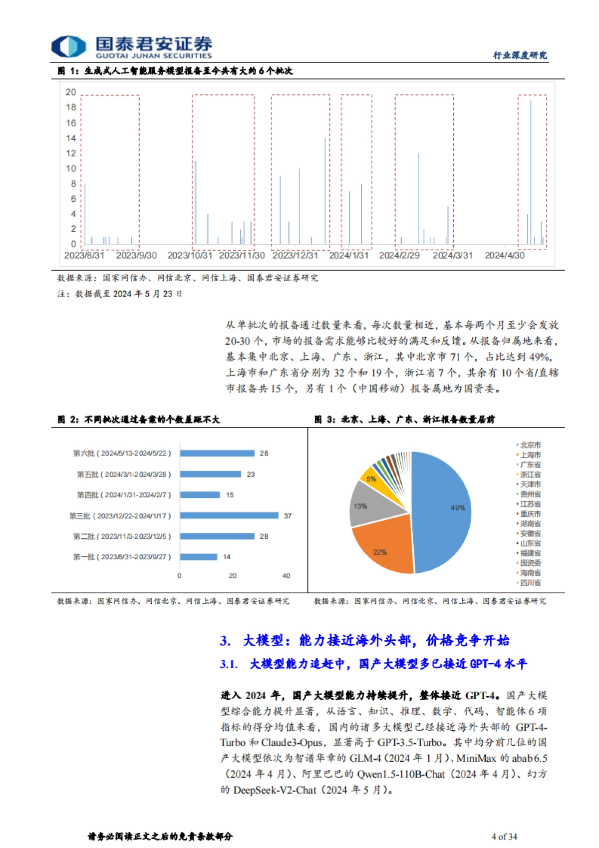 传播文化行业国内大模型行业深度报告：落地条件初具，搜索与情感陪伴赛道崛起_第4页