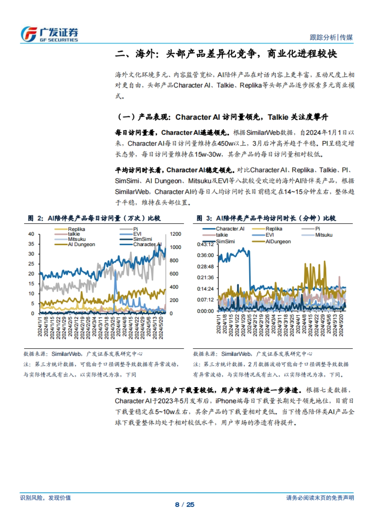 传媒行业:AI应用系列专题(四),AI陪伴产品:迈向人格化&情感化,探索多元商业变现_第8页