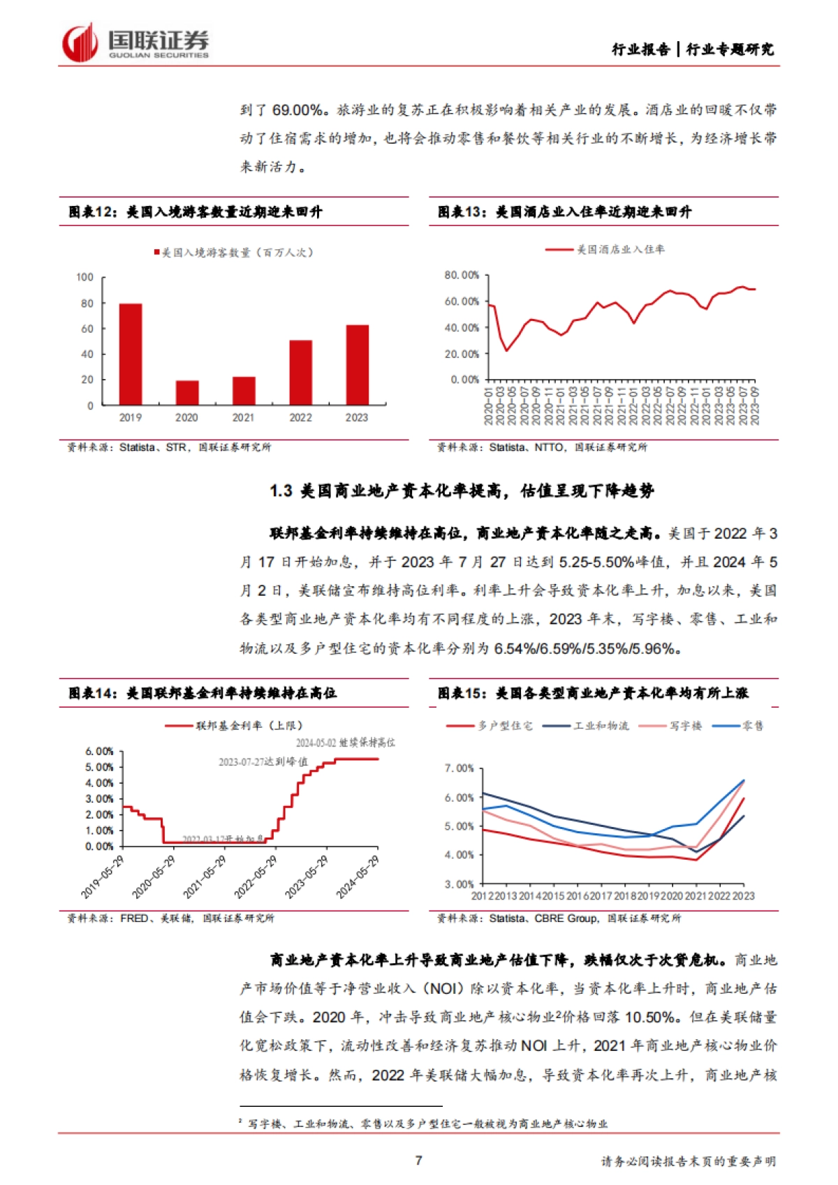 国联证券：房地产行业专题研究-美国商业地产市场动荡对银行业影响的风险评估_第7页
