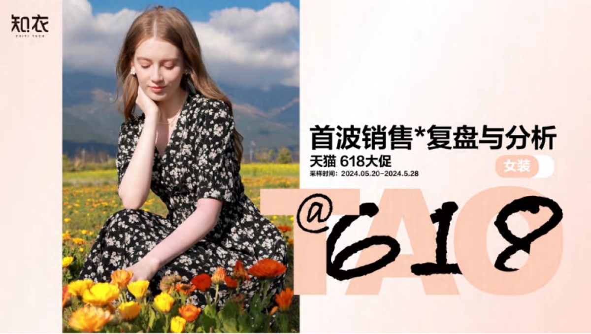 女装:2024年天猫618大促首波销售分析报告_第1页