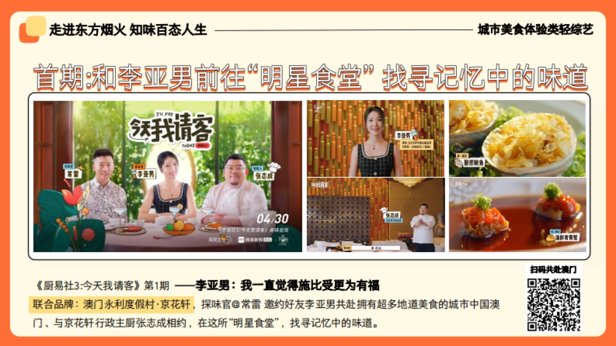 网易文创浪潮工作室《厨易社第三季-今天我请客》招商说明书_第3页