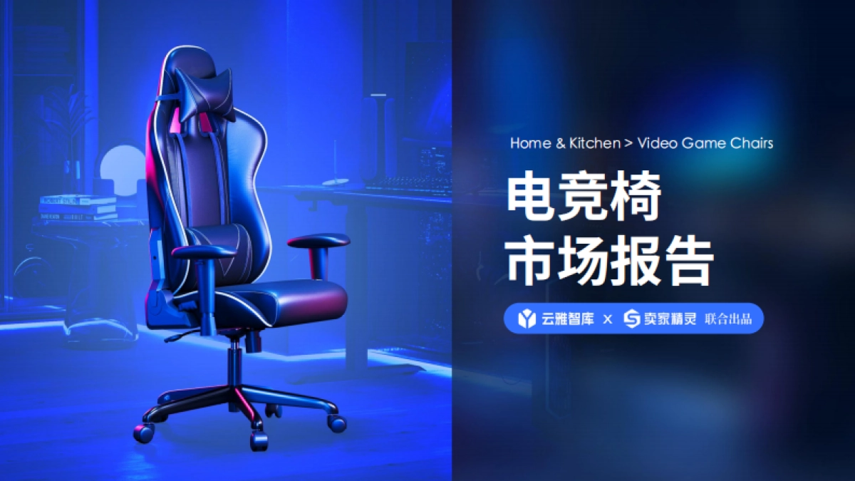 云雅智库&卖家精灵：2024电竞椅市场分析报告_第1页