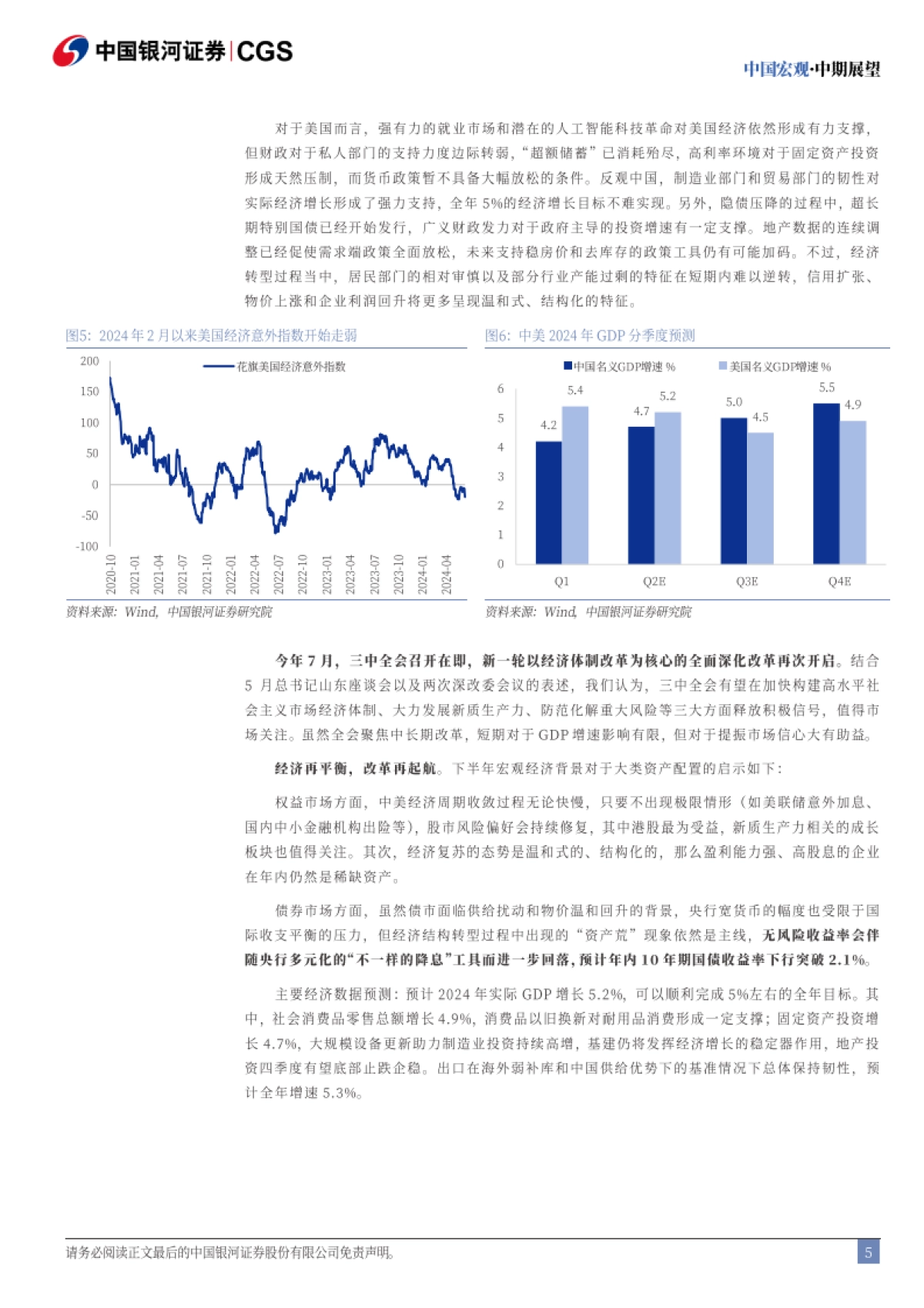 2024下半年中国宏观展望：平衡重塑，改革起航_第6页