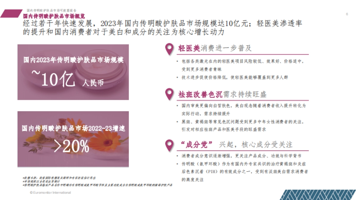 欧睿国际：2024中国传明酸护肤品行业发展报告_第6页
