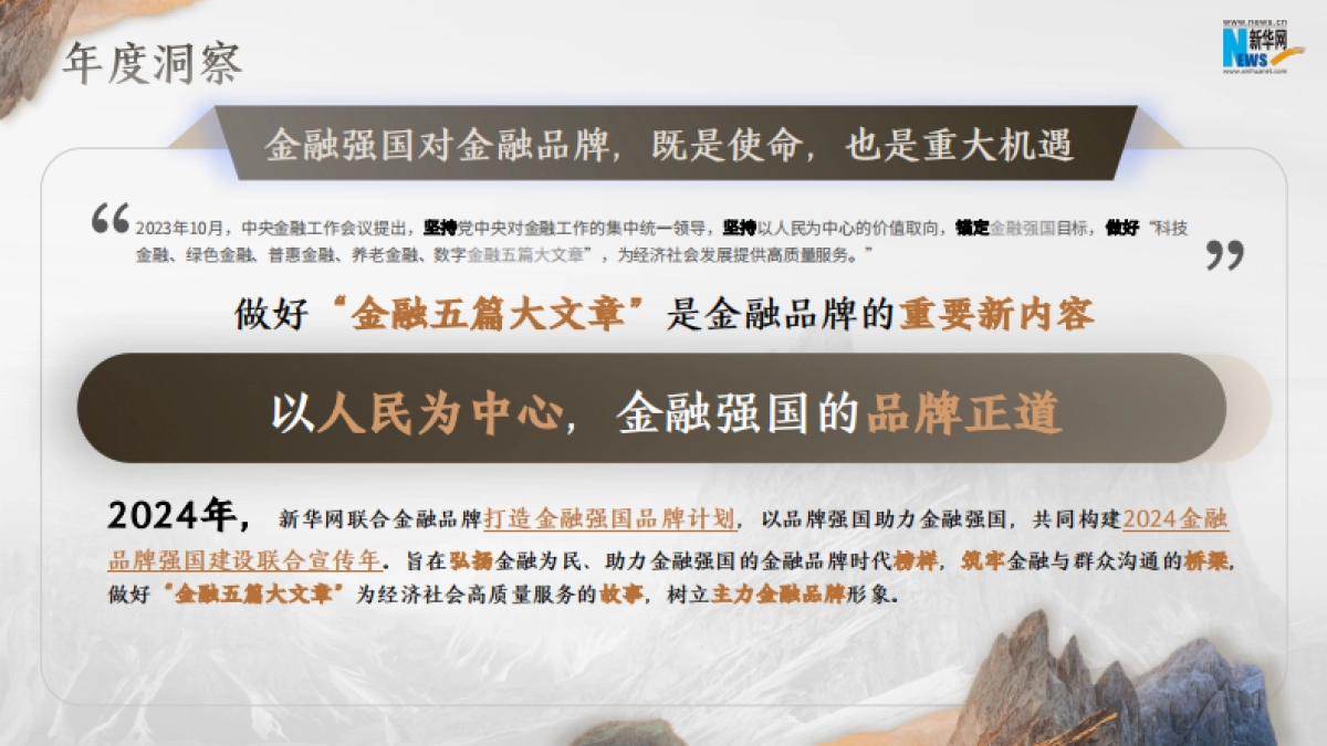 新华网从心出发向新而行2024金融年度策划方案_第2页