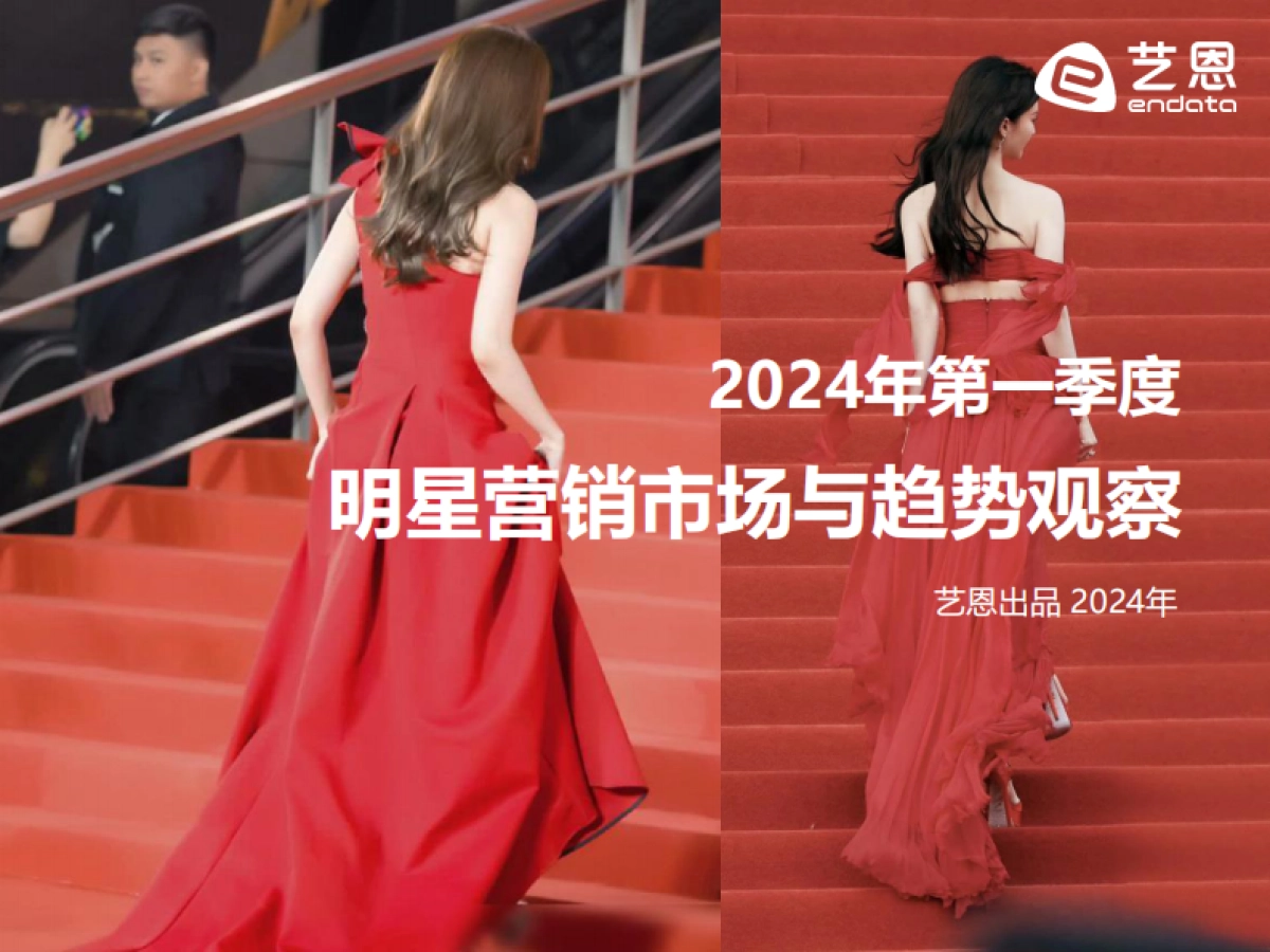艺恩数据：2024年第一季度明星营销市场与趋势观察报告_第1页