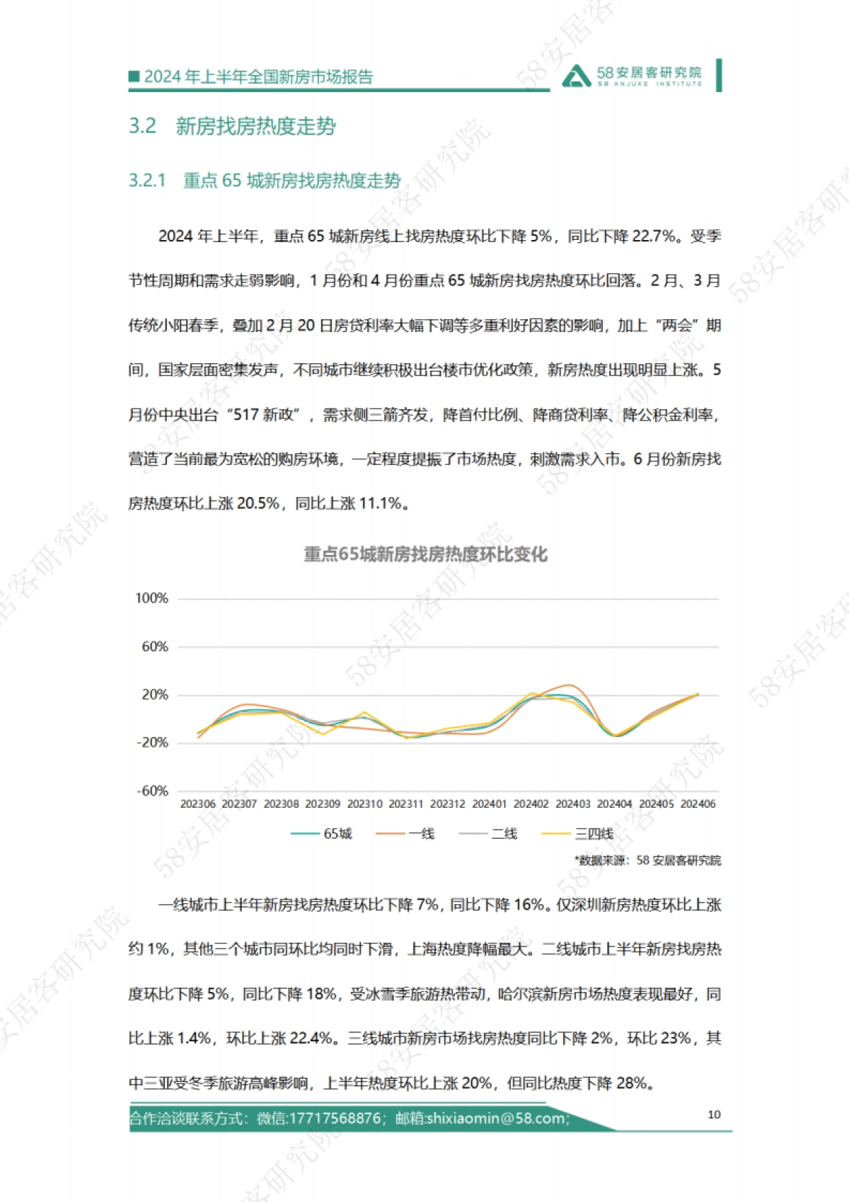 58安居客研究院：2024年上半年全国新房市场报告_第10页