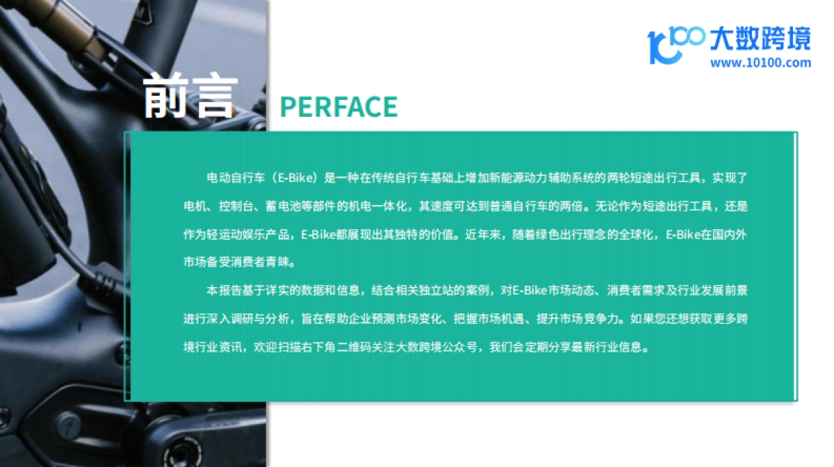 2024全球E-Bike市场洞察报告(电动自行车)_第2页