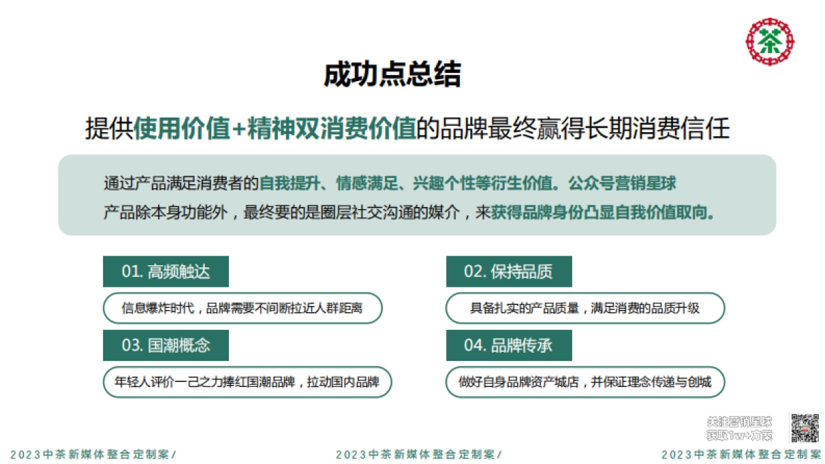 茶企集团新媒体整合营销方案_第9页
