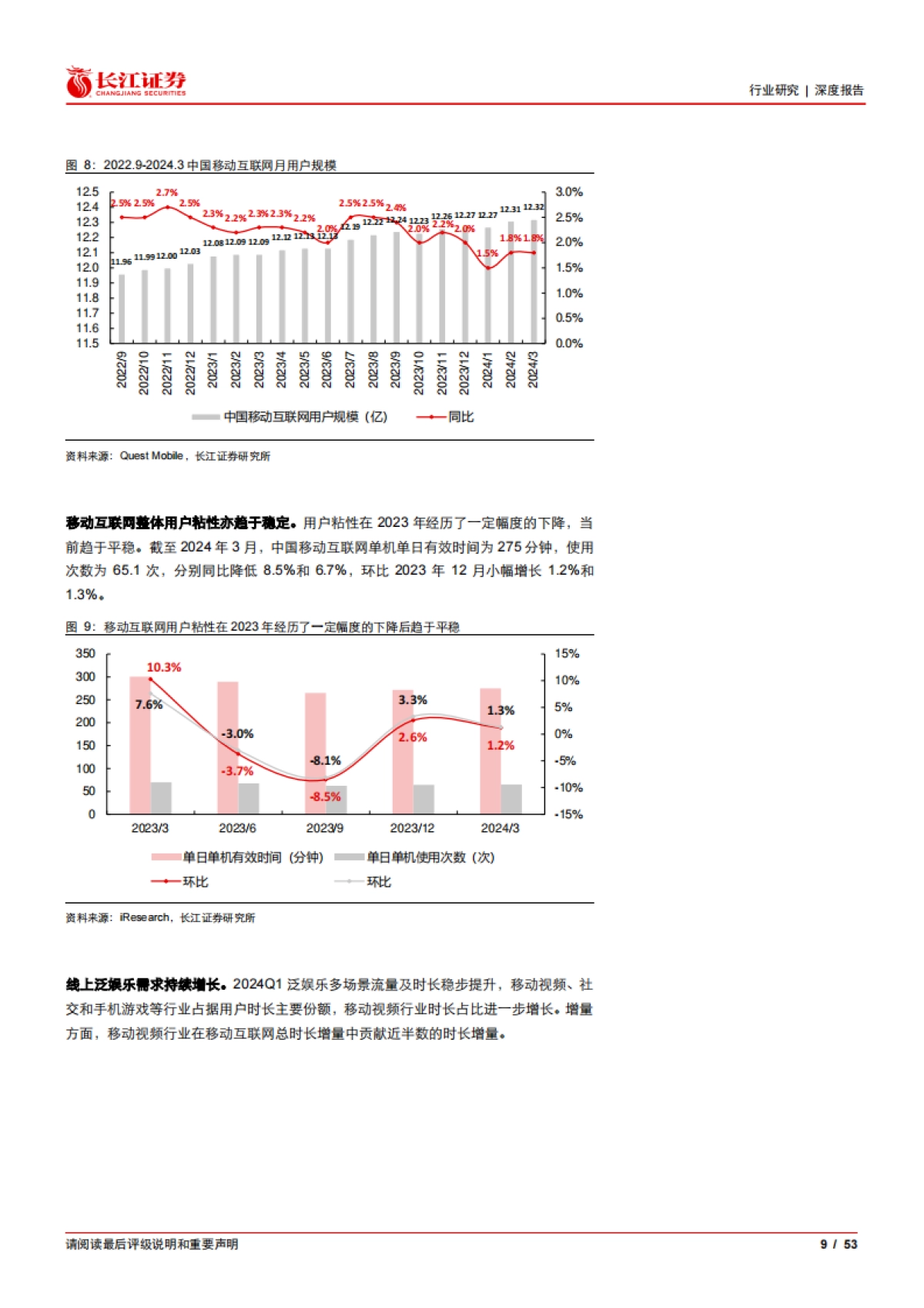 传媒互联网行业2024年度中期投资策略：潮起潮落终有时_第9页