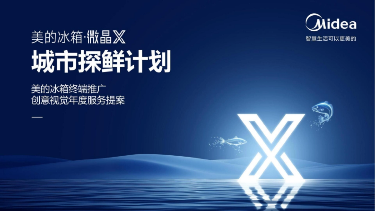 美的冰箱城市探鲜计划创意视觉提案_第1页