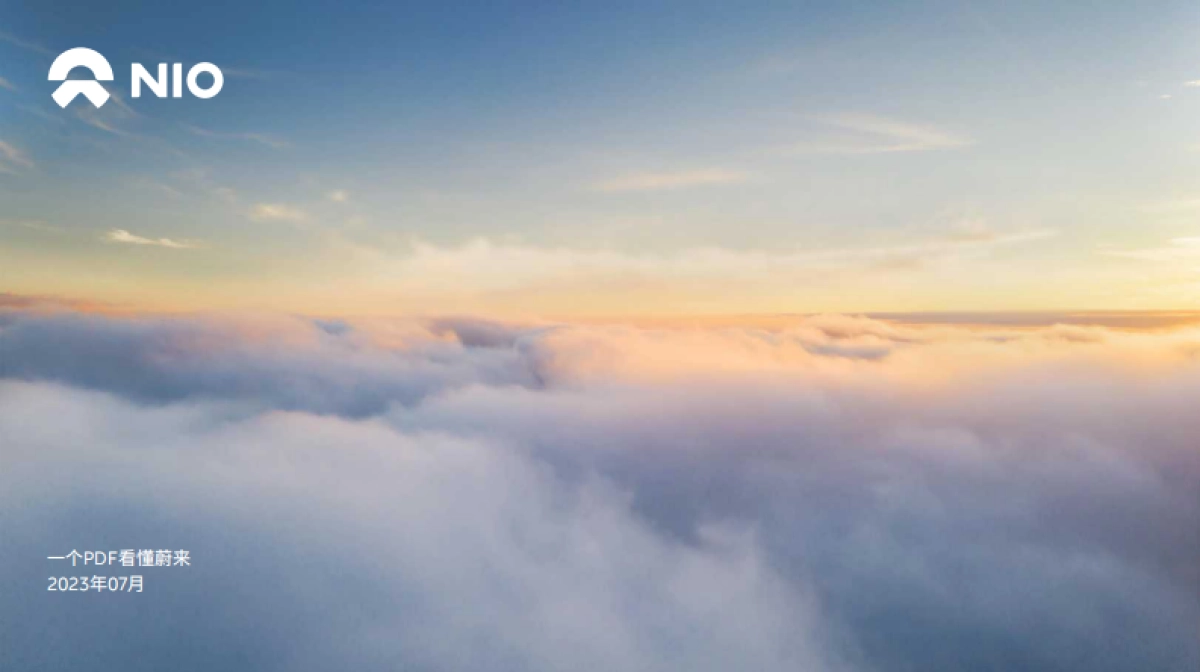 品牌手册丨蔚来汽车品牌介绍_第1页
