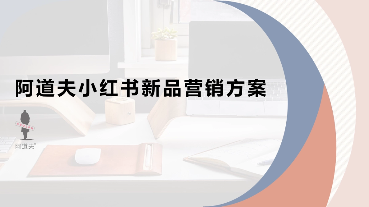 阿道夫新品小红书新品营销方案_第1页