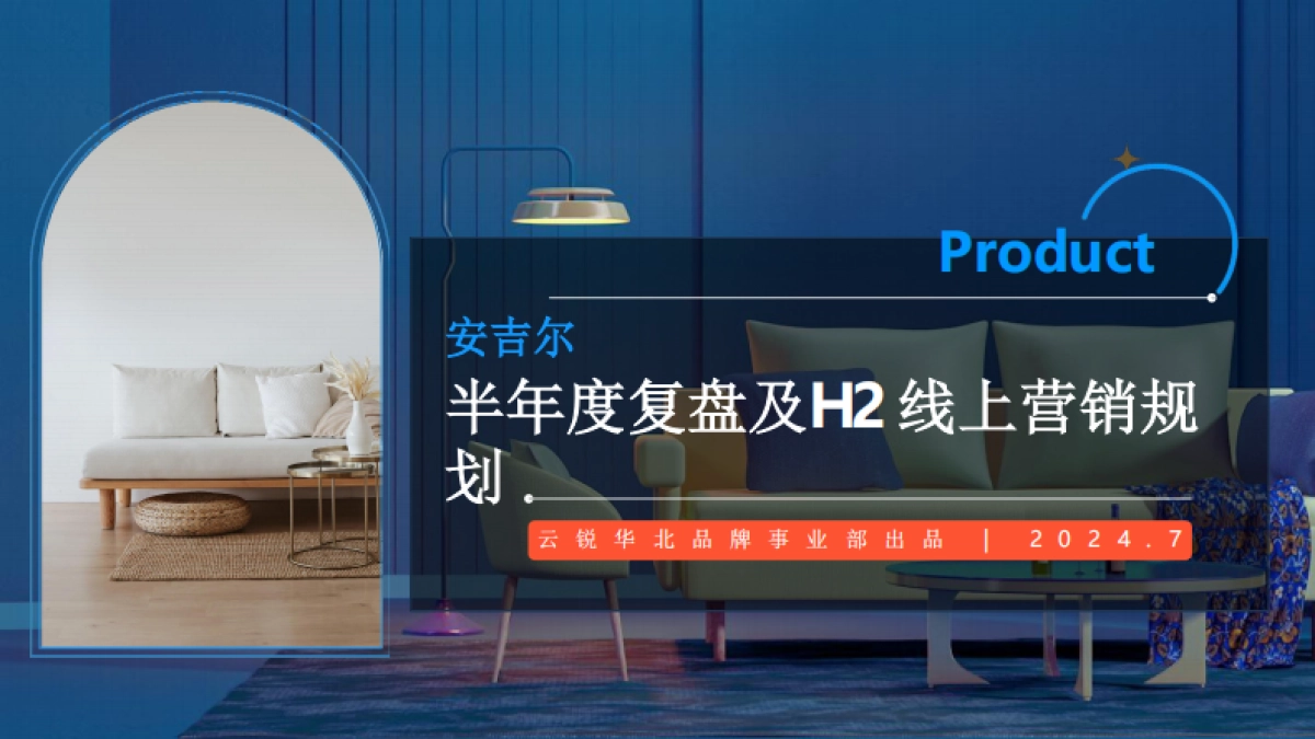 2024安吉尔净水器半年度复盘及H2线上营销规划案_第1页