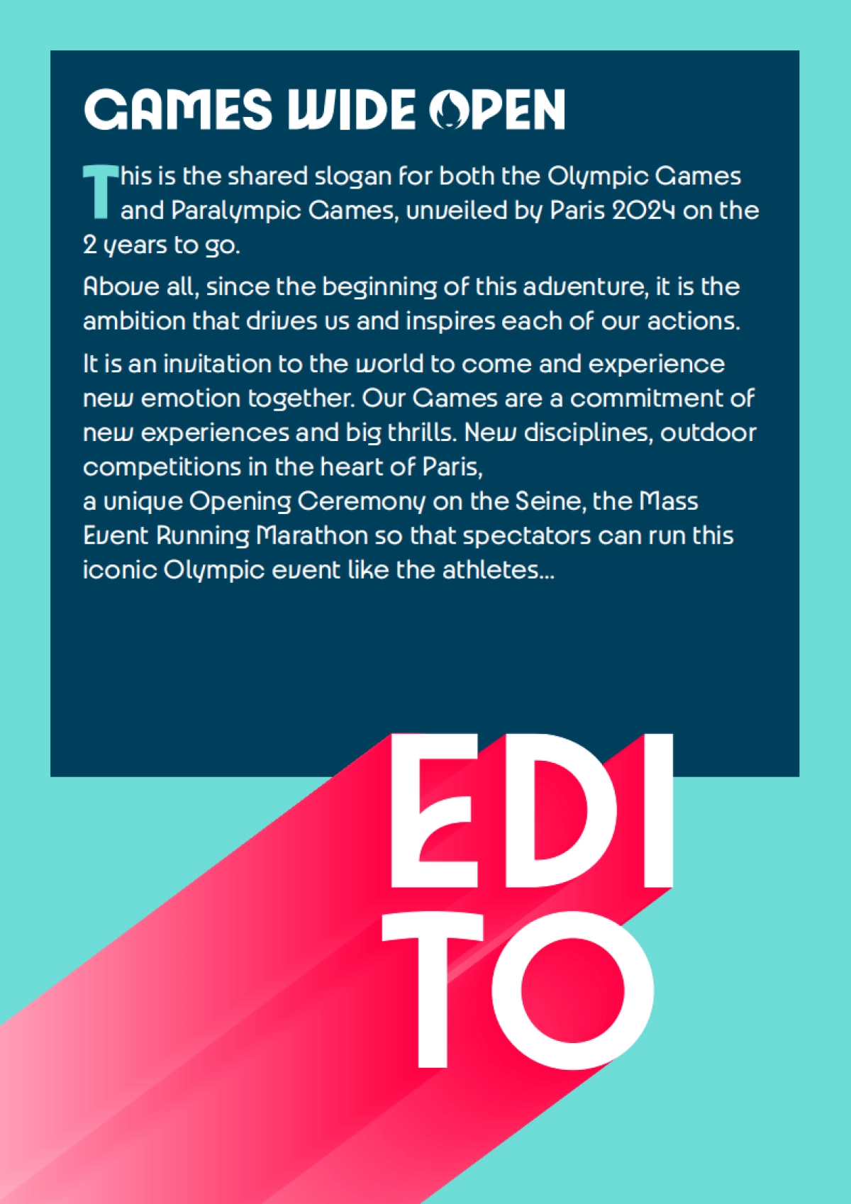 2024巴黎奥运会Slogan_第2页