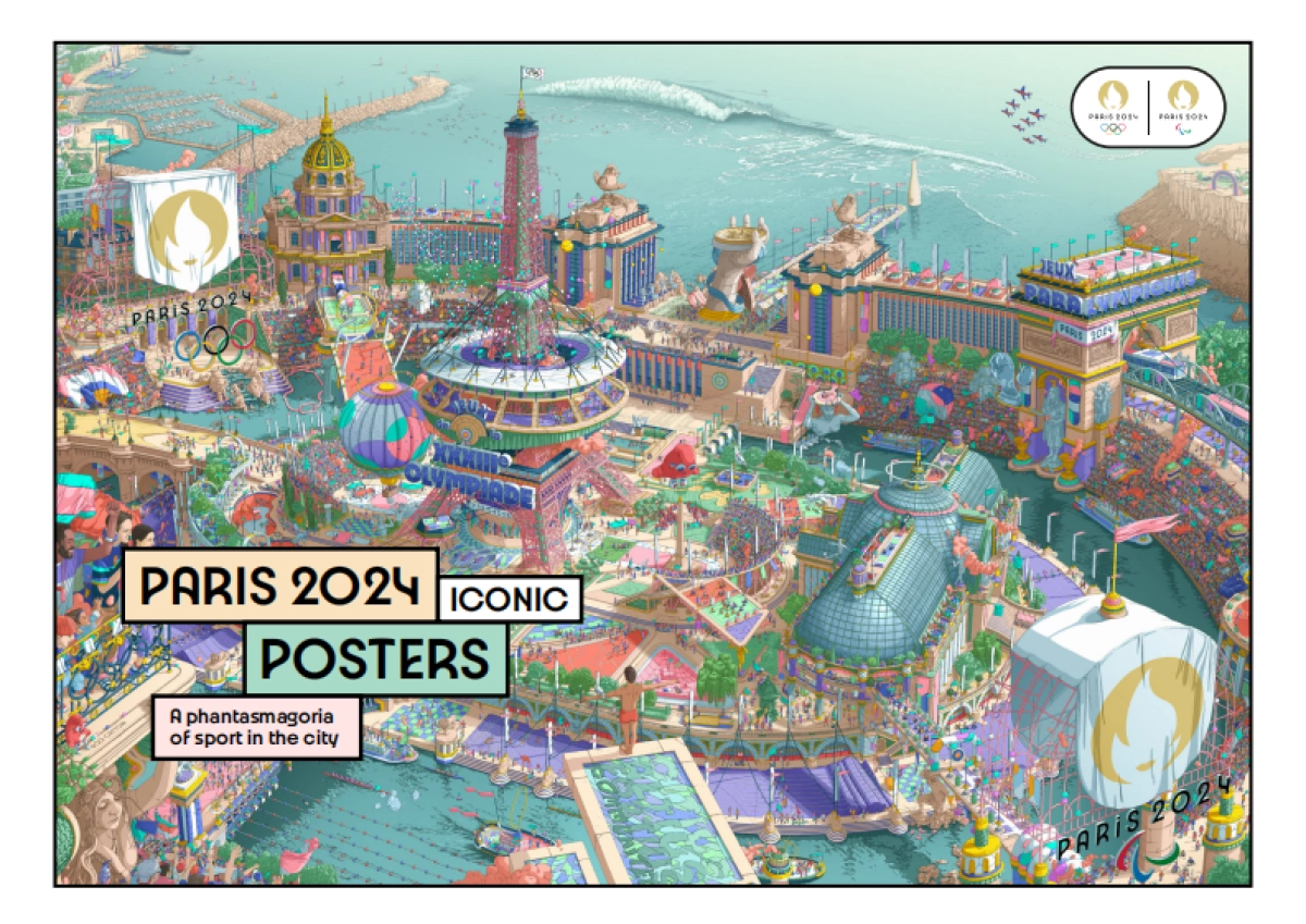 2024巴黎奥运会官方海报_第1页