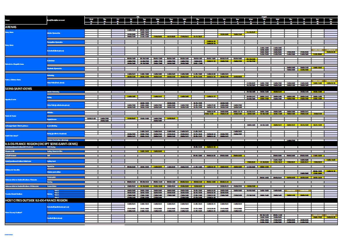 Paris 2024_Press kit_Olympic Games competition schedule_第2页