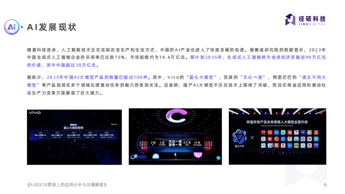 径硕科技：2024年AI在B2B营销上的应用分析与场景展望报告_第9页