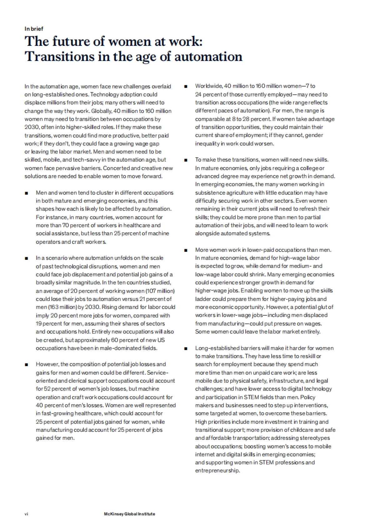 女性工作的未来_ 自动化时代的转型:MGI-The-future-of-women-at-work-Report-July-2019_第8页