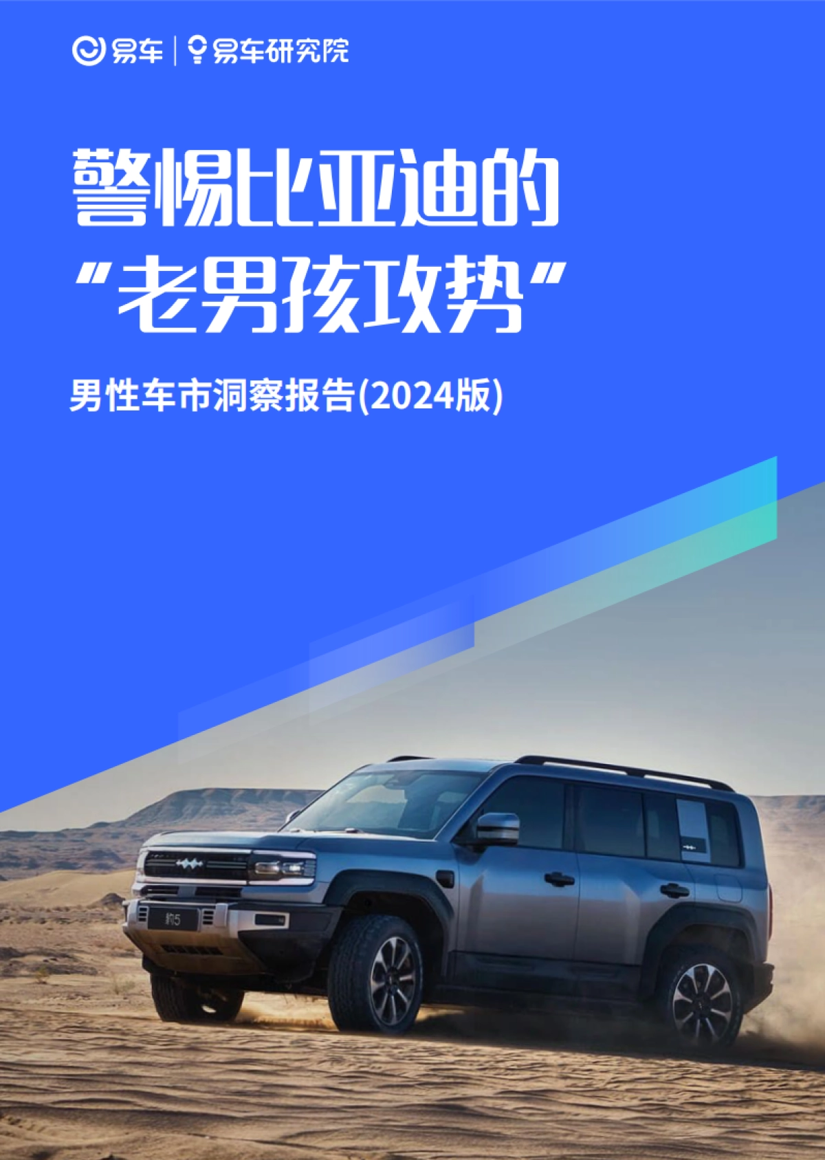 男性车市洞察报告(2024版)：警惕比亚迪的 “老男孩攻势”_第1页