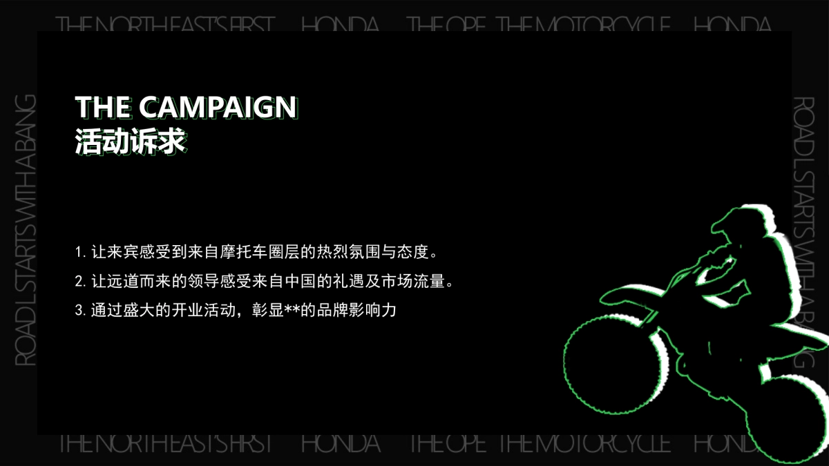 2024新大洲本田摩托车开业典礼(L路出道 鸣一方主题)活动策划方案_第3页