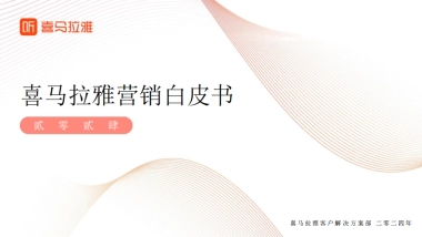 喜马拉雅：喜马拉雅2024营销白皮书