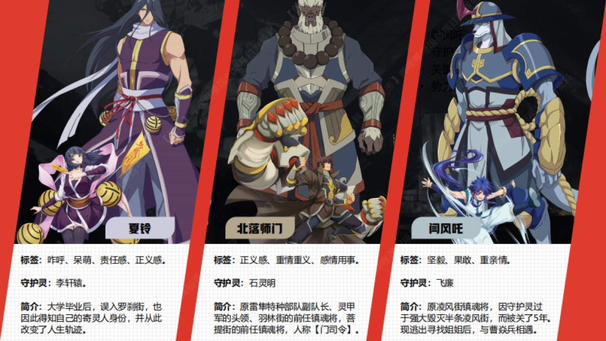 哔哩哔哩《镇魂街 风花雪月篇》国创项目介绍_第9页