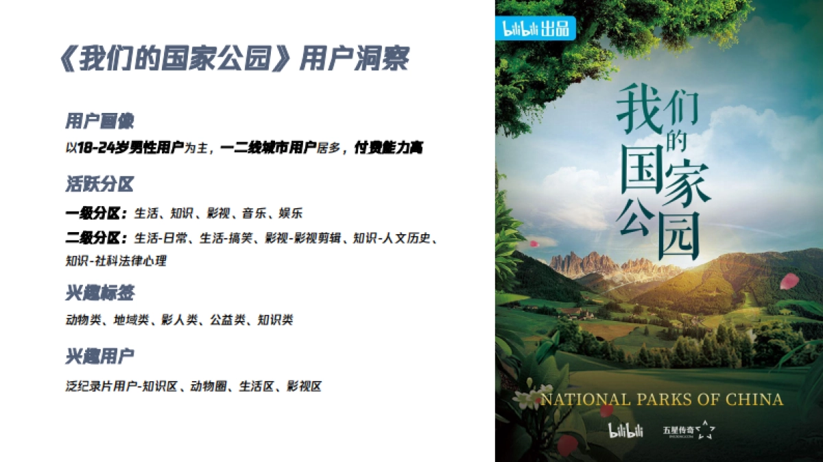 哔哩哔哩纪录片《我们的国家公园》招商通案_第10页