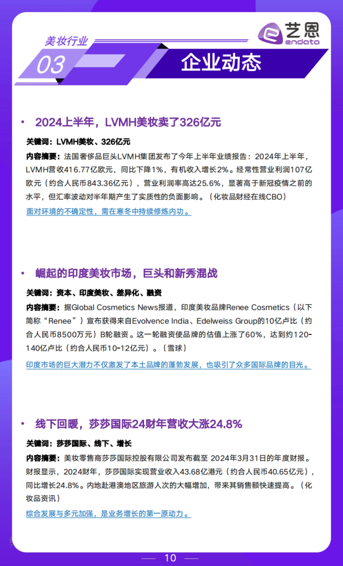 艺恩：2024年6-7月美妆行业月度市场观察报告_第10页