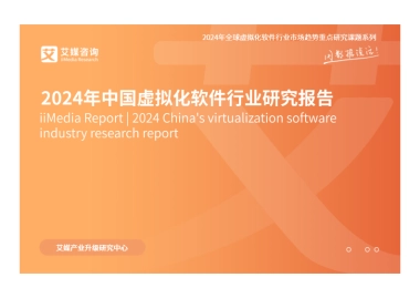 艾媒咨询：2024年中国虚拟化软件行业研究报告