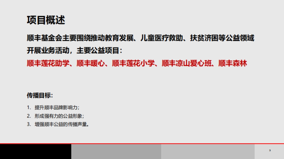 顺丰公益品牌公关年度传播规划_第3页