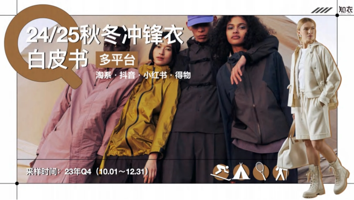 知衣：2024-2025秋冬多平台冲锋衣白皮书_第1页