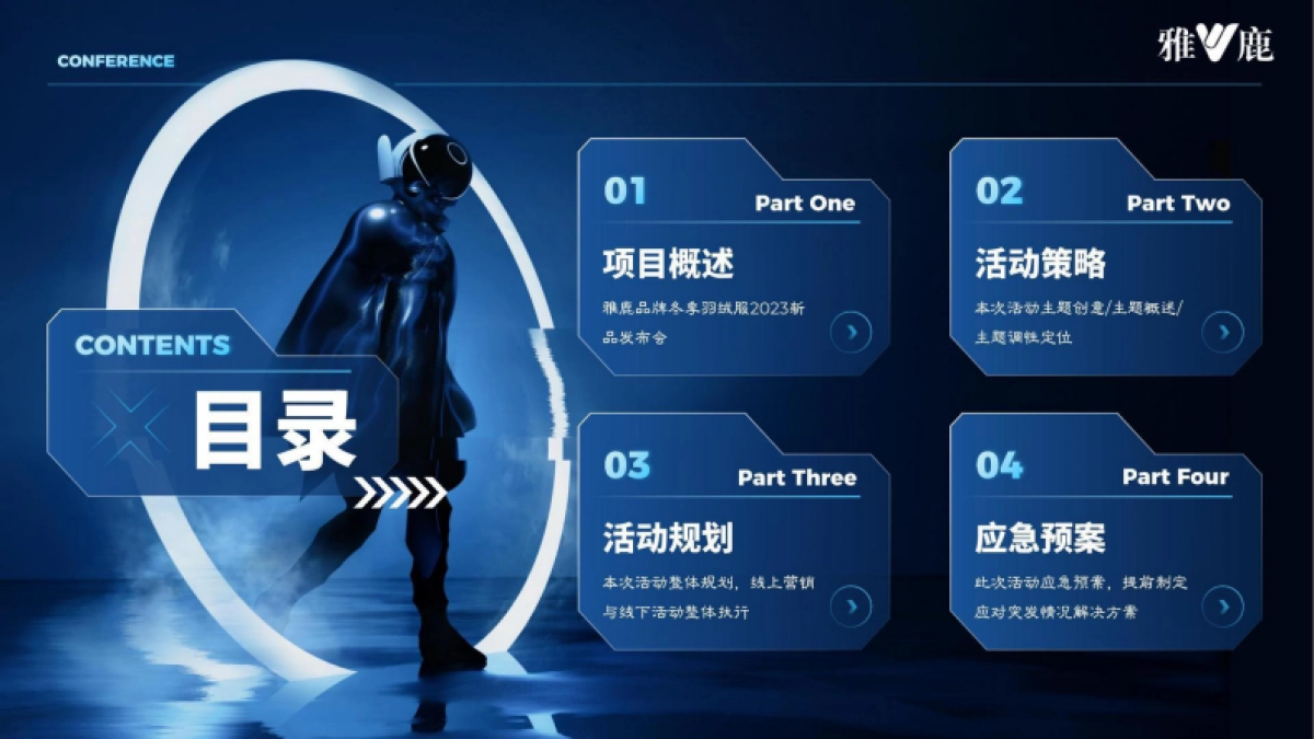 雅鹿冬季羽绒服新品发布会策划案_第2页