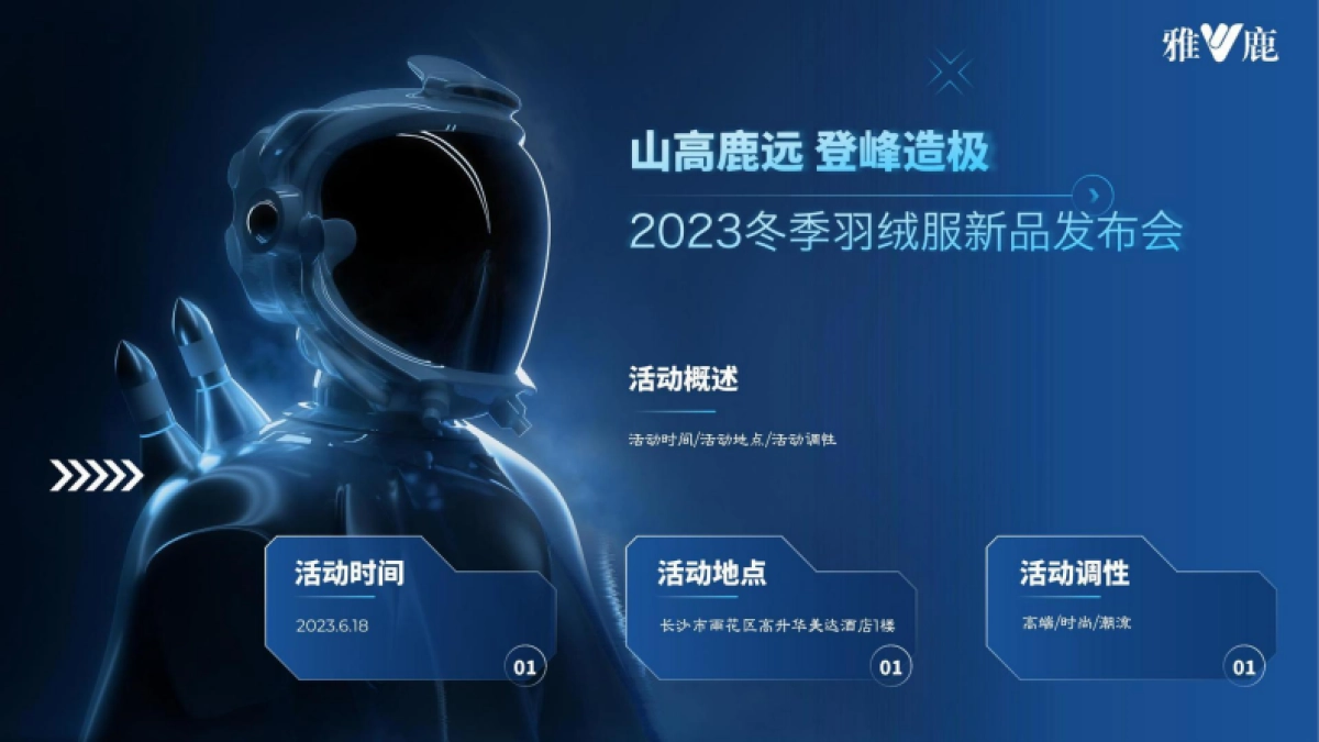 雅鹿冬季羽绒服新品发布会策划案_第5页