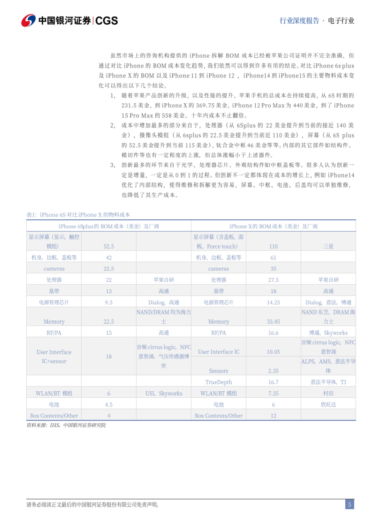银河证券:苹果产业链专题报告-谁主浮沉?苹果产业链行情启示录_第5页