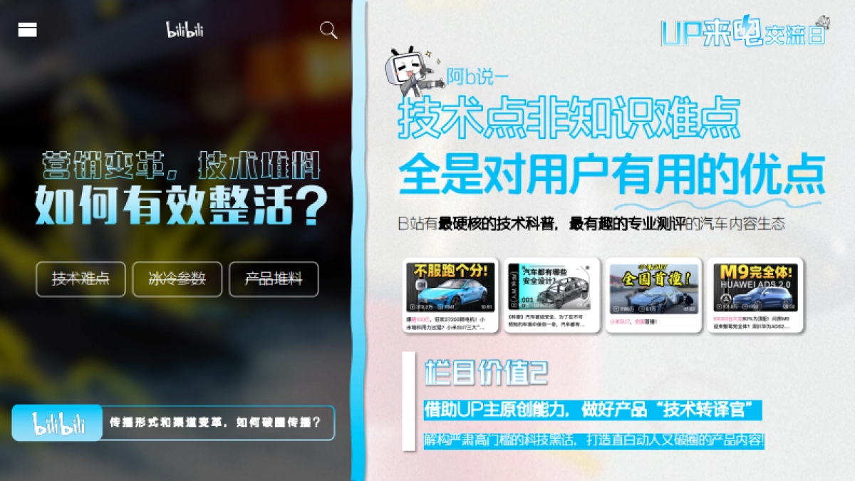 bilibili汽车【UP来电交流日】UP主线下交流日暨整合营销栏目_第3页