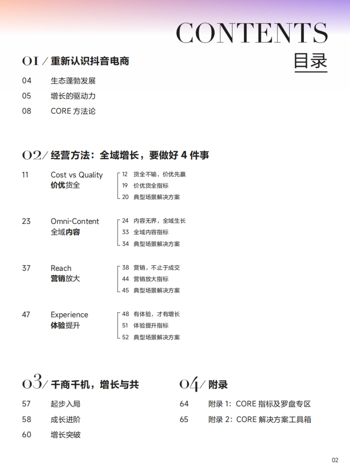 抖音电商CORE经营方法论手册_第3页