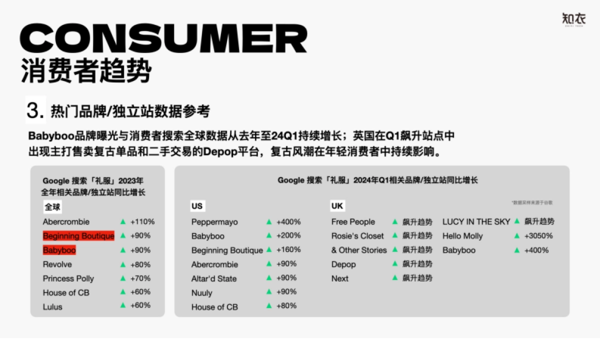【知衣科技】2024-2025AW跨境电商女装晚礼服_派对着装消费者洞察趋势报告_第8页