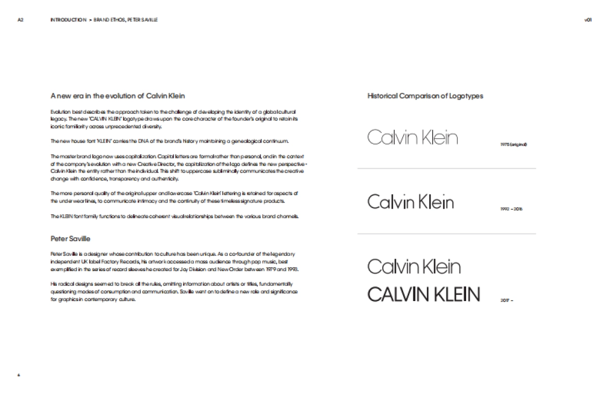 卡尔文·克莱恩CalvinKlein品牌手册_第6页