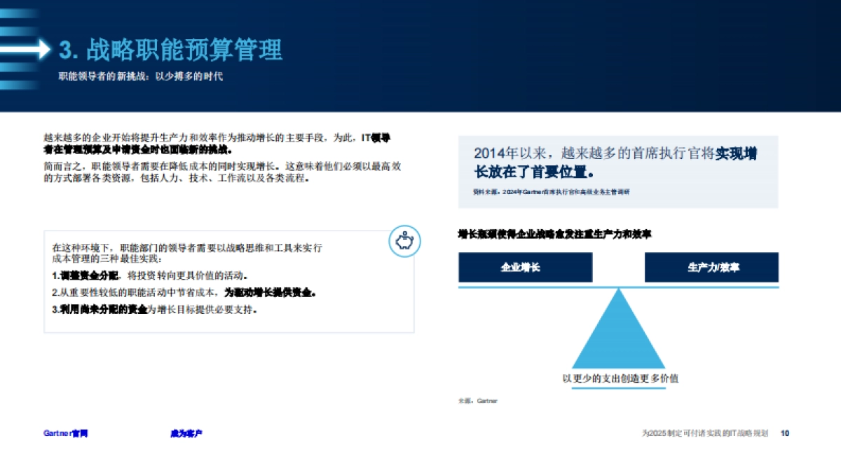 【Gartner】为2025制定可付诸实践的IT战略规划_第10页